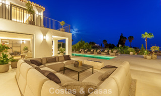 Spacious luxury villa with modern Mediterranean architecture for sale on Marbella's Golden Mile 785524 