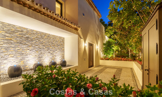 Spacious luxury villa with modern Mediterranean architecture for sale on Marbella's Golden Mile 785525 