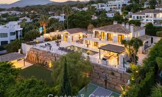 Spacious luxury villa with modern Mediterranean architecture for sale on Marbella's Golden Mile 785531 