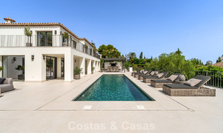 Spacious luxury villa with modern Mediterranean architecture for sale on Marbella's Golden Mile 785536 