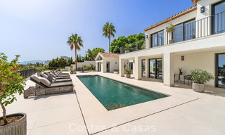 Spacious luxury villa with modern Mediterranean architecture for sale on Marbella's Golden Mile 785538 