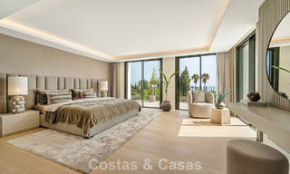 Spacious luxury villa with modern Mediterranean architecture for sale on Marbella's Golden Mile 785550 