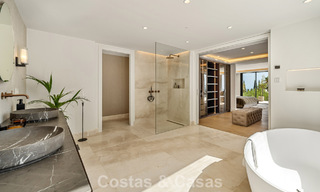Spacious luxury villa with modern Mediterranean architecture for sale on Marbella's Golden Mile 785553 