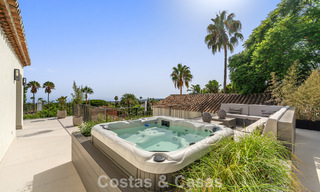 Spacious luxury villa with modern Mediterranean architecture for sale on Marbella's Golden Mile 785559 