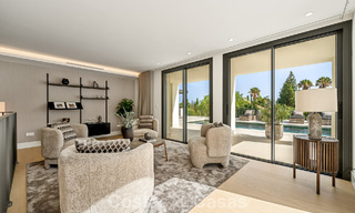 Spacious luxury villa with modern Mediterranean architecture for sale on Marbella's Golden Mile 785565 