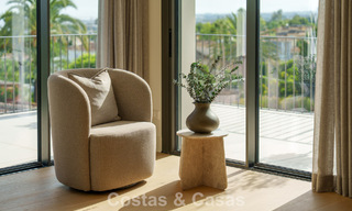 Spacious luxury villa with modern Mediterranean architecture for sale on Marbella's Golden Mile 785580 