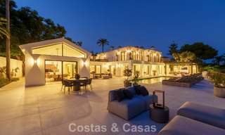 Spacious luxury villa with modern Mediterranean architecture for sale on Marbella's Golden Mile 785590 
