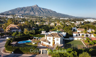 Beautiful 6-bedroom villa for sale, directly on the Los Naranjos Golf Club in Nueva Andalucia, Marbella 785734 