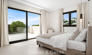 Modern Spanish luxury villa for sale on the second line of a golf course in a privileged residential area, Benahavis - Marbella 785740 