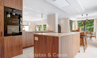 Modern Spanish luxury villa for sale on the second line of a golf course in a privileged residential area, Benahavis - Marbella 785758 