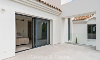 Modern Spanish luxury villa for sale on the second line of a golf course in a privileged residential area, Benahavis - Marbella 785769 