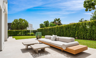 Modern Spanish luxury villa for sale on the second line of a golf course in a privileged residential area, Benahavis - Marbella 785771 
