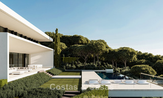 Architecturally designed new-build villas with panoramic sea views for sale in a secure urbanization in Benahavis - Marbella 785779 