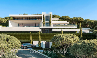 High-end luxury villas with panoramic sea views, in a secured urbanization in Benahavis - Marbella 785786 