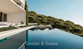 High-end luxury villas with panoramic sea views, in a secured urbanization in Benahavis - Marbella 785788 