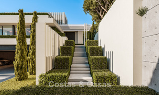 High-end luxury villas with panoramic sea views, in a secured urbanization in Benahavis - Marbella 785791 