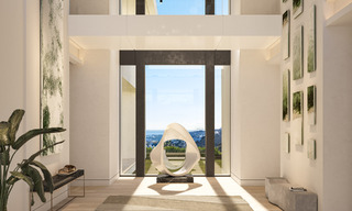 Prestigious villas with breathtaking panoramic sea views, located in a secured residential community in Benahavis - Marbella 785798 