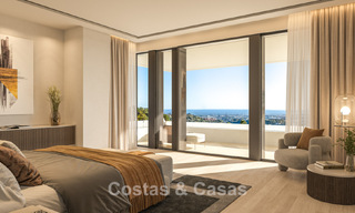 Prestigious villas with breathtaking panoramic sea views, located in a secured residential community in Benahavis - Marbella 785801 