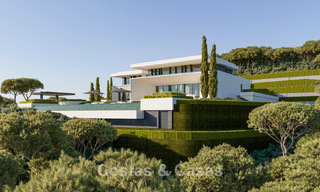 Prestigious villas with breathtaking panoramic sea views, located in a secured residential community in Benahavis - Marbella 785803 