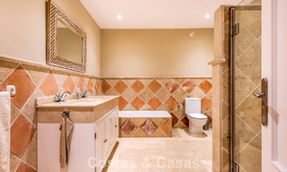Outstanding luxury villa for sale in timeless Andalusian architecture, with sea views in Benahavis - Marbella 786046 