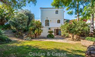 Outstanding luxury villa for sale in timeless Andalusian architecture, with sea views in Benahavis - Marbella 786048 