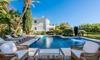 Outstanding luxury villa for sale in timeless Andalusian architecture, with sea views in Benahavis - Marbella 786052 