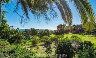 Outstanding luxury villa for sale in timeless Andalusian architecture, with sea views in Benahavis - Marbella 786054 