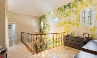 Outstanding luxury villa for sale in timeless Andalusian architecture, with sea views in Benahavis - Marbella 786060 