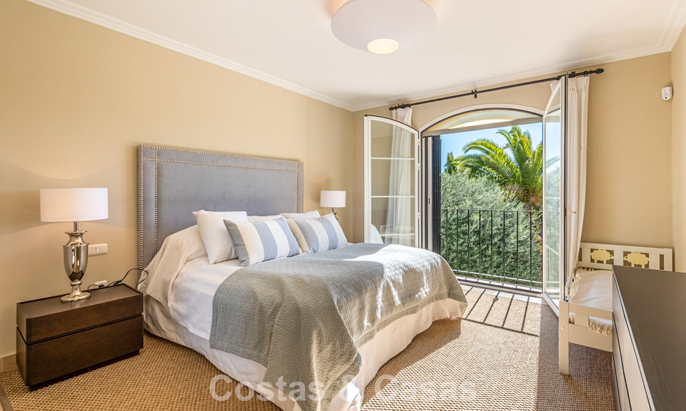 Outstanding luxury villa for sale in timeless Andalusian architecture, with sea views in Benahavis - Marbella 786062