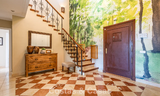Outstanding luxury villa for sale in timeless Andalusian architecture, with sea views in Benahavis - Marbella 786069 