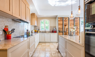 Outstanding luxury villa for sale in timeless Andalusian architecture, with sea views in Benahavis - Marbella 786073 