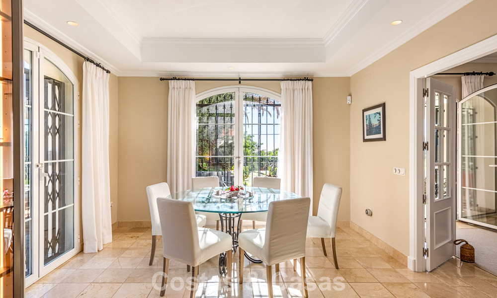 Outstanding luxury villa for sale in timeless Andalusian architecture, with sea views in Benahavis - Marbella 786074
