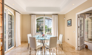 Outstanding luxury villa for sale in timeless Andalusian architecture, with sea views in Benahavis - Marbella 786074 