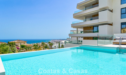 New apartments for sale in a prime location with sea views, between Benalmadena and Fuengirola, Costa del Sol 801792