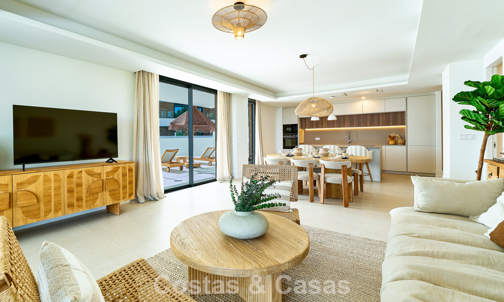 New apartments for sale in a prime location with sea views, between Benalmadena and Fuengirola, Costa del Sol 801802