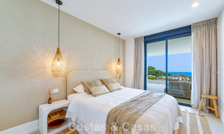 New apartments for sale in a prime location with sea views, between Benalmadena and Fuengirola, Costa del Sol 801808 