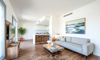 Move-in ready, brand new, modern, top-floor apartment for sale in a golf urbanization near Estepona town 785913 