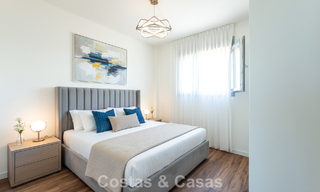 Move-in ready, brand new, modern, top-floor apartment for sale in a golf urbanization near Estepona town 785915 