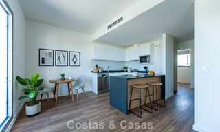 Move-in ready, brand new, modern, top-floor apartment for sale in a golf urbanization near Estepona town 785924 