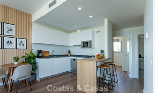 Move-in ready, brand new, modern, top-floor apartment for sale in a golf urbanization near Estepona town 785925 