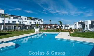 Move-in ready, brand new, modern, top-floor apartment for sale in a golf urbanization near Estepona town 785932 