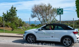 Move-in ready, brand new, modern, top-floor apartment for sale in a golf urbanization near Estepona town 785938 