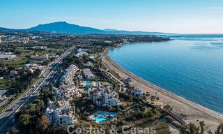 Move-in ready, luxury beachfront apartment for sale on the New Golden Mile between Marbella and Estepona 785942 