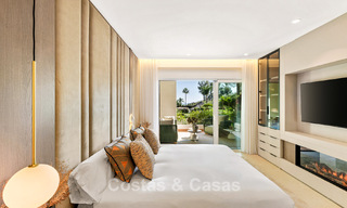 Move-in ready, luxury beachfront apartment for sale on the New Golden Mile between Marbella and Estepona 785952 