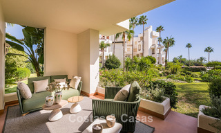 Move-in ready, luxury beachfront apartment for sale on the New Golden Mile between Marbella and Estepona 785958 