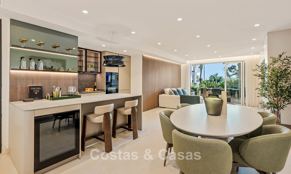 Move-in ready, luxury beachfront apartment for sale on the New Golden Mile between Marbella and Estepona 785962