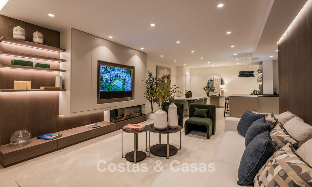 Move-in ready, luxury beachfront apartment for sale on the New Golden Mile between Marbella and Estepona 785982