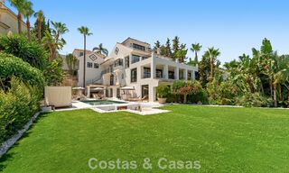 Stately luxury villa for sale in a desirable residential area in the heart of Nueva Andalucia, Marbella 785861 
