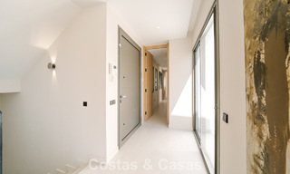 Move-in ready, new-build villa with contemporary architecture for sale with sea viewa and within walking distance of the beach in Estepona 786248 