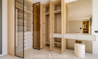 Move-in ready, new-build villa with contemporary architecture for sale with sea viewa and within walking distance of the beach in Estepona 786281 